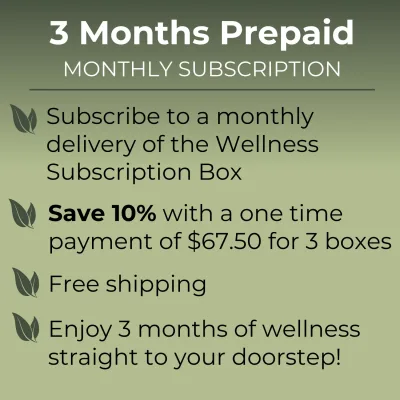 Wellness Tea-prenumerationsbox