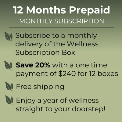 Wellness Tea-prenumerationsbox