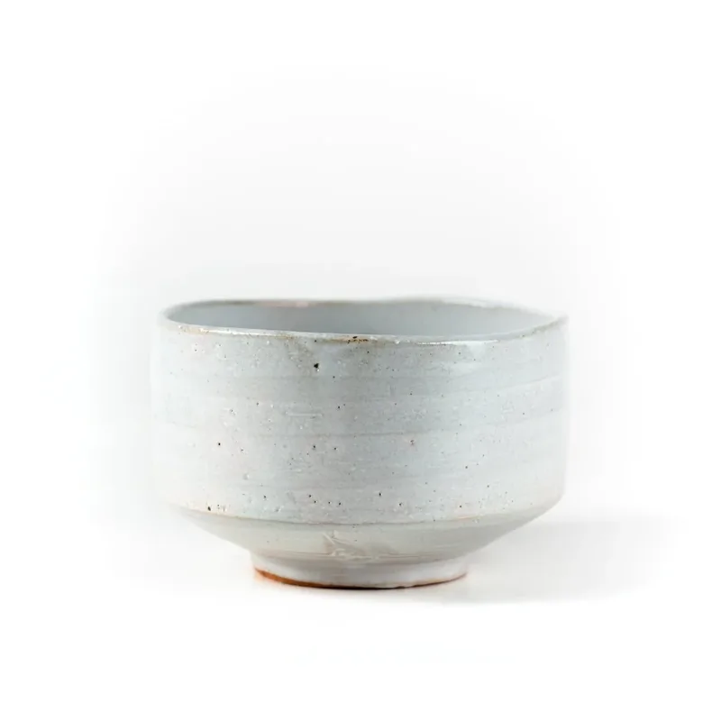 White Traditional Matcha Bowl
