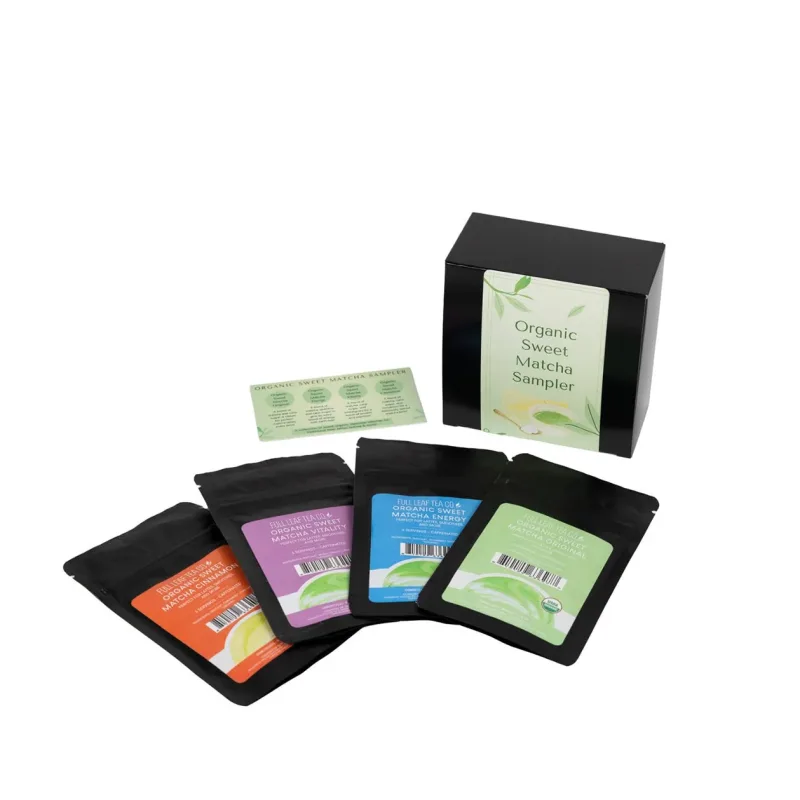 Organic Sweet Matcha Sampler