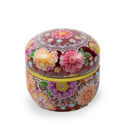 Decorative Japanese Matcha Tins
