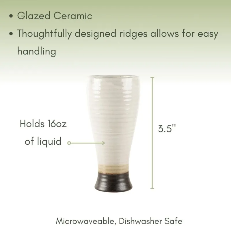 Tall Ceramic Tea Mug