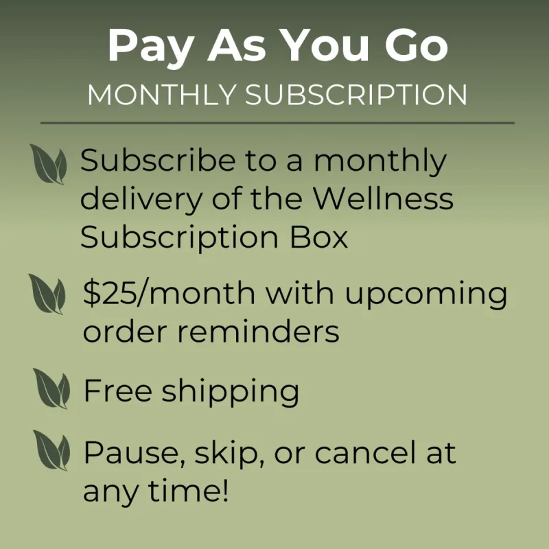Wellness Tea-prenumerationsbox