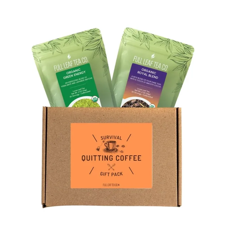 Quitting Coffee Tea Gift Pack