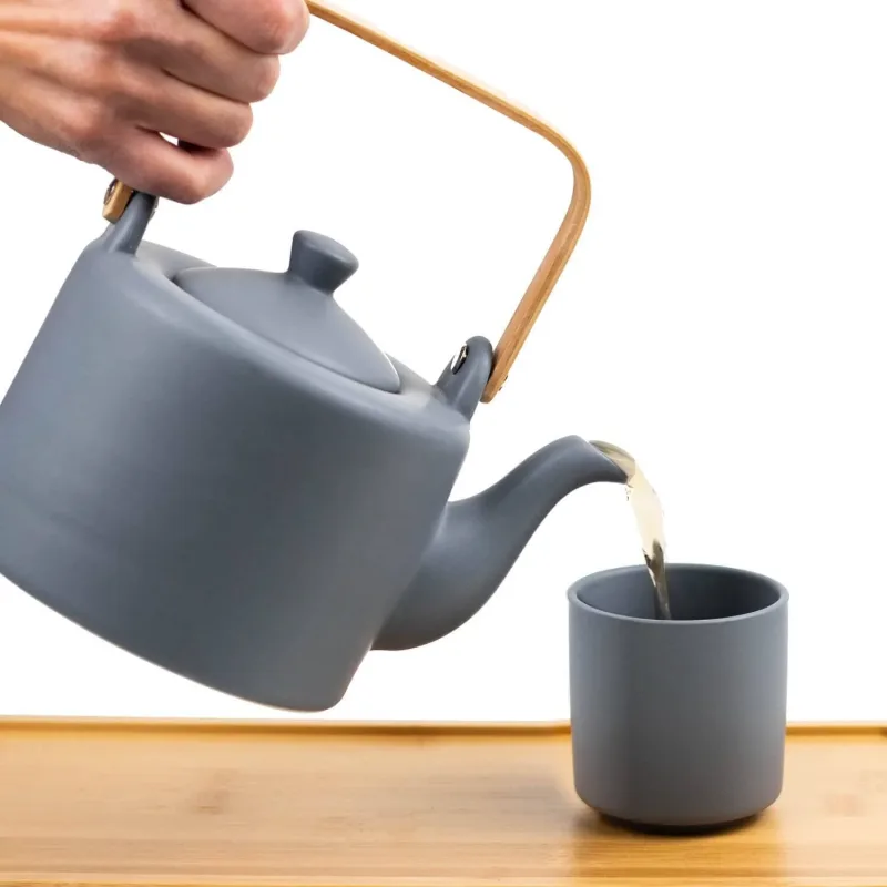 Ceramic Tea Set For 4