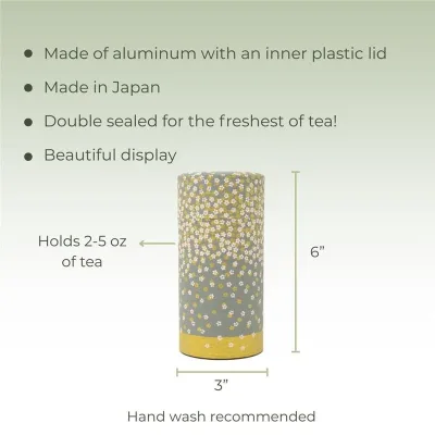 Japanese Tea Canister - Cherry Blossoms