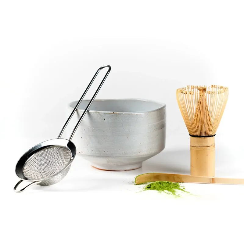 White Traditional Matcha Bowl