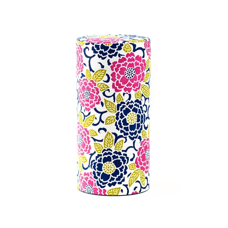 Japanese Tea Canister - Blushing Blossoms
