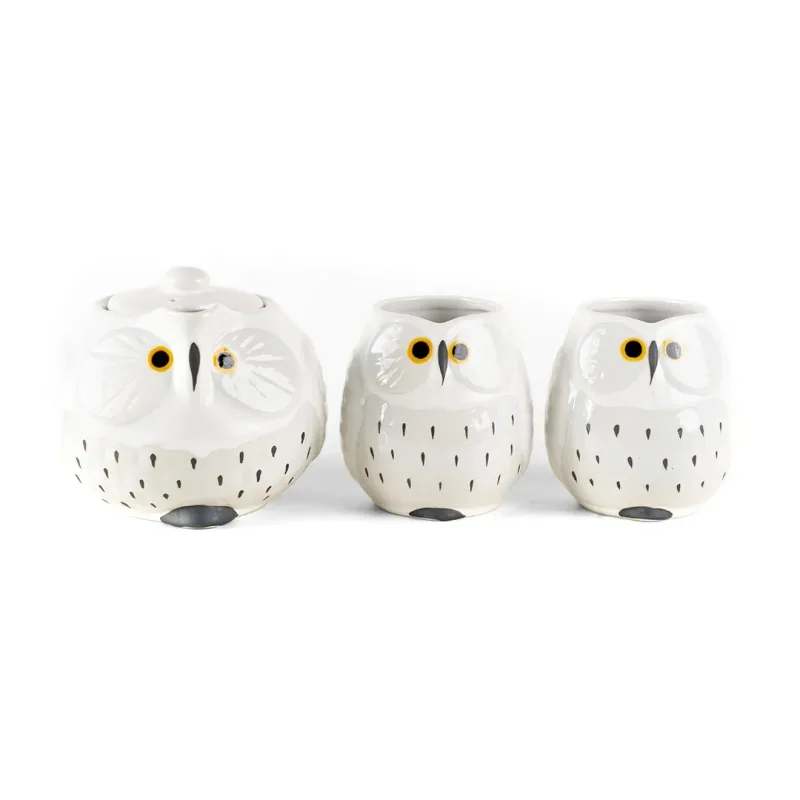 Owl's Brew Ceramic Tea Set