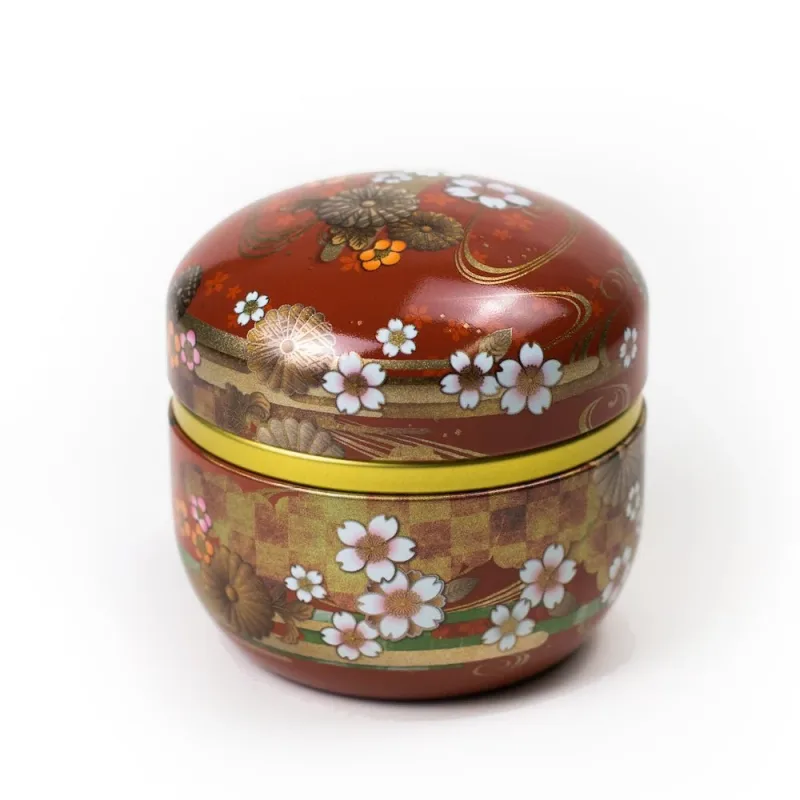 Decorative Japanese Matcha Tins
